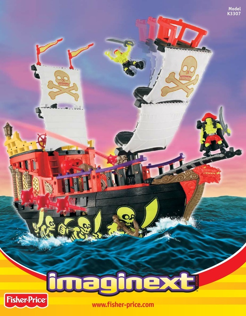 Fisher-Price imaginext K3307 User manual Fisher-Price imaginext K3307 User manual