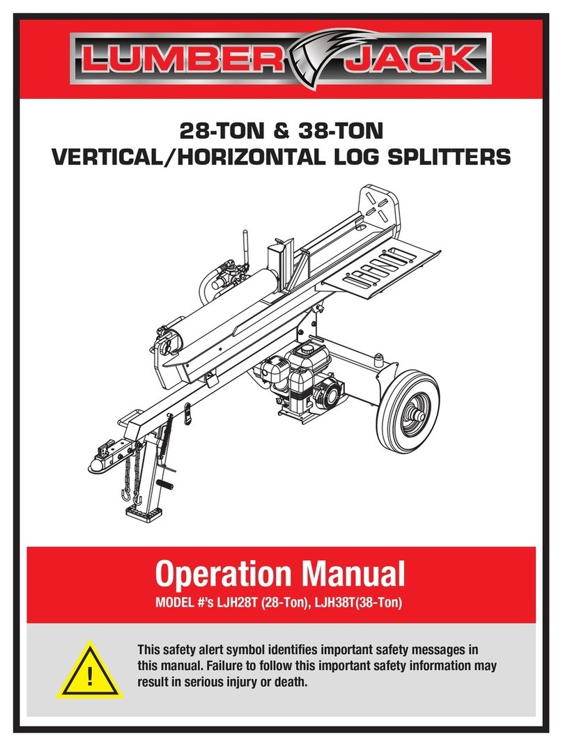 Lumberjack LJH28T Operation manual