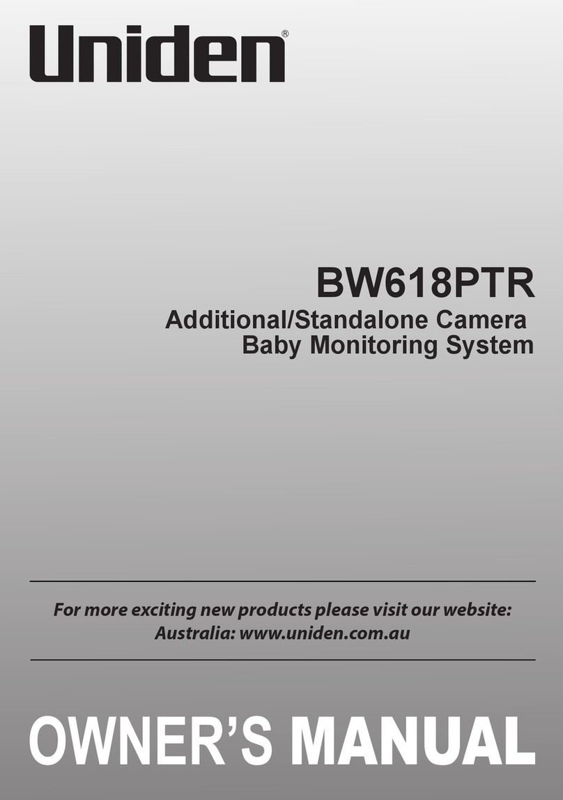 Uniden BW618PTR User manual