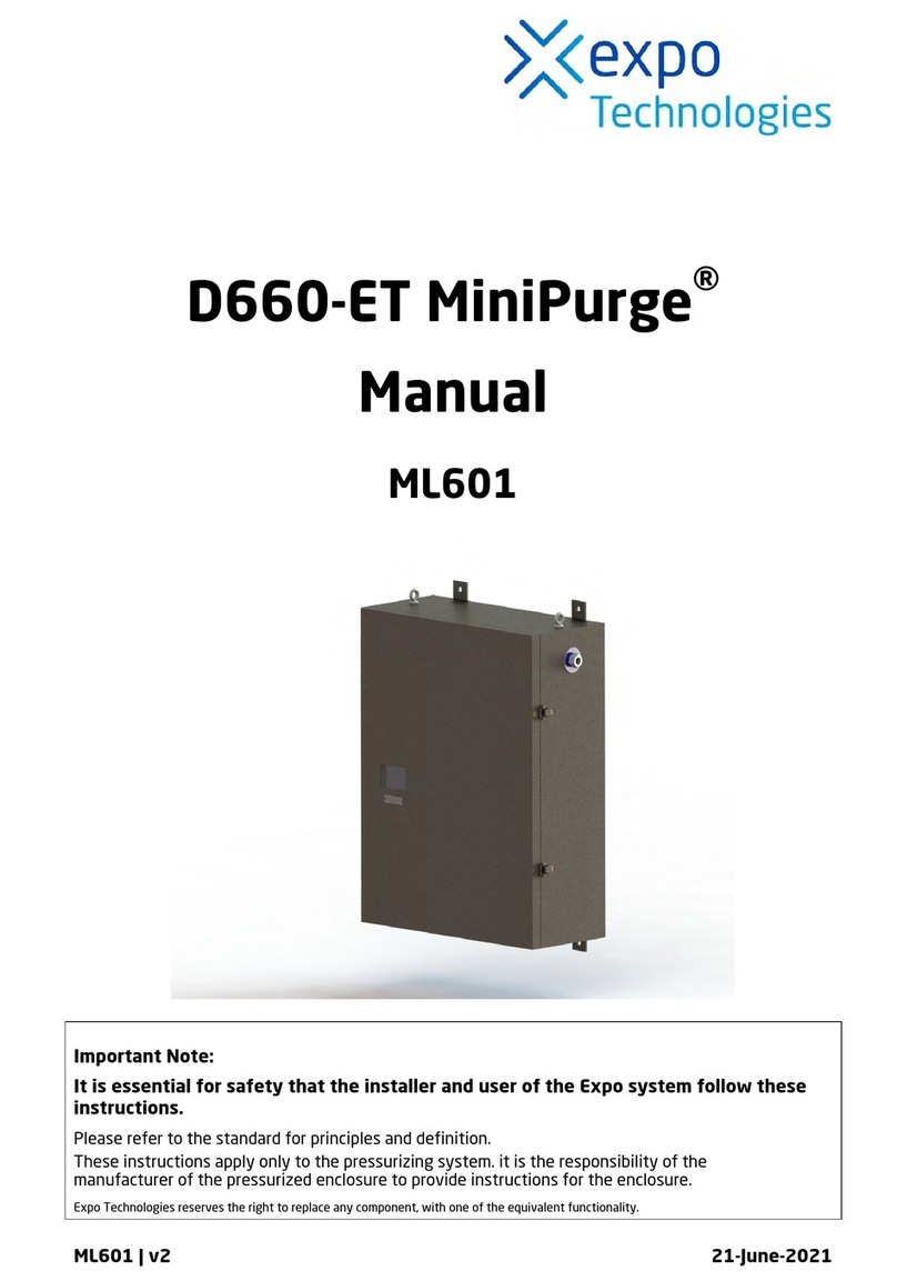 EXPO MiniPurge D660-ET manual