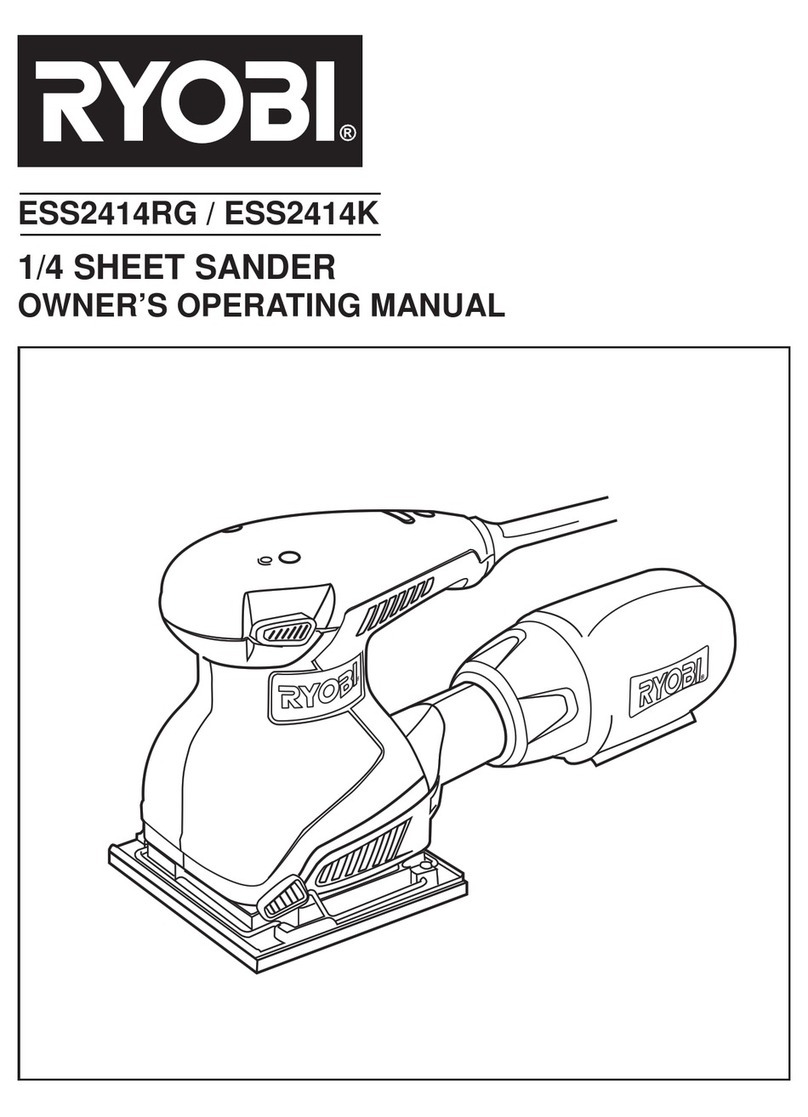 Ryobi RSS240Q-S Operation manual