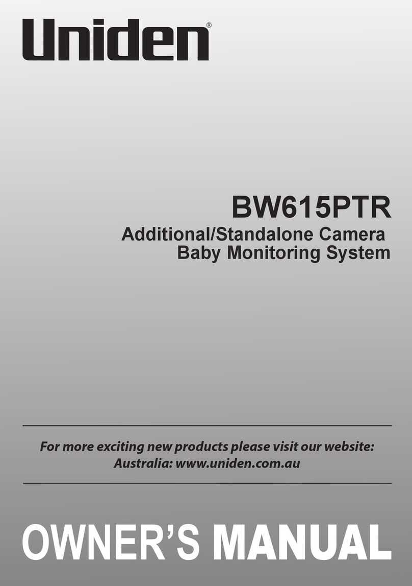 Uniden BW615PTR owner's manual