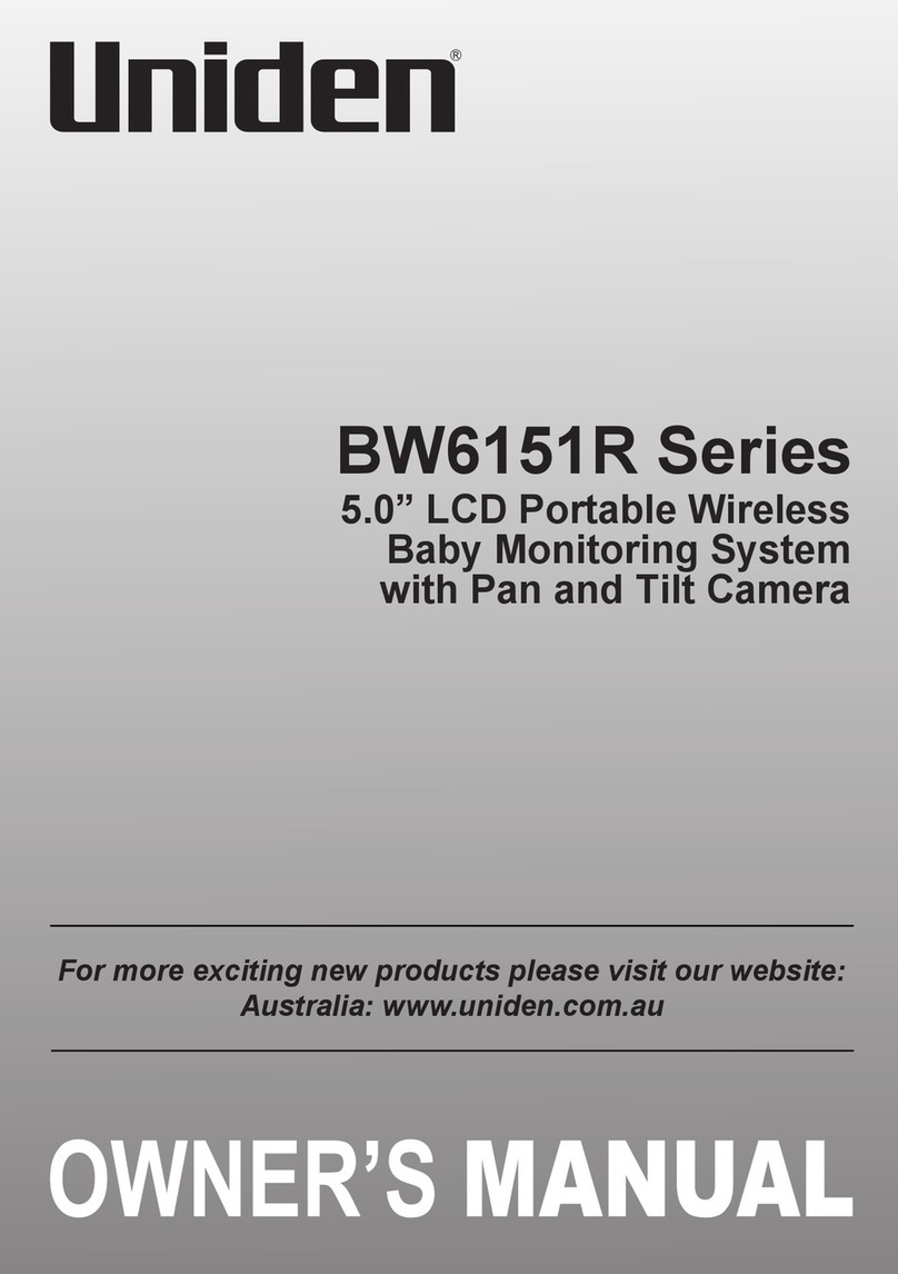 Uniden BW6151R Series User manual