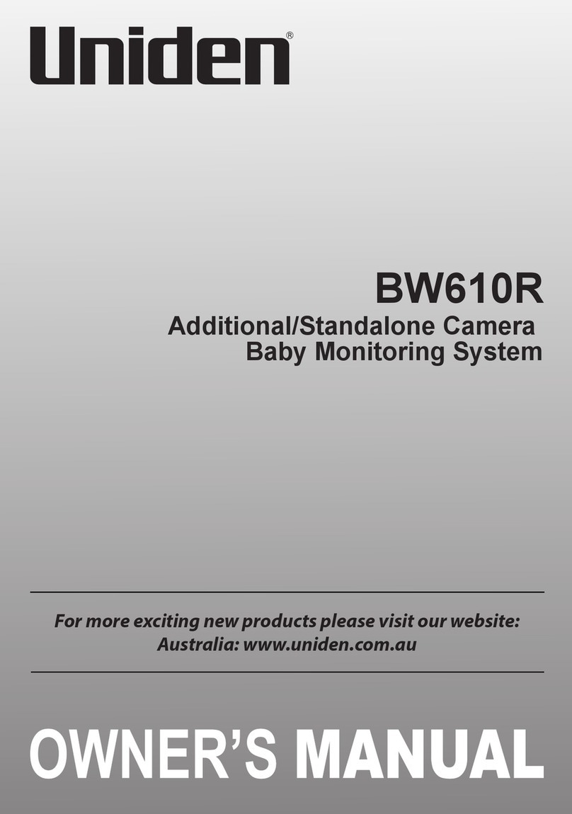 Uniden BW610R owner's manual