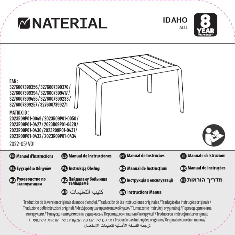 Naterial IDAHO 2023R09P01-0049 instruction manual