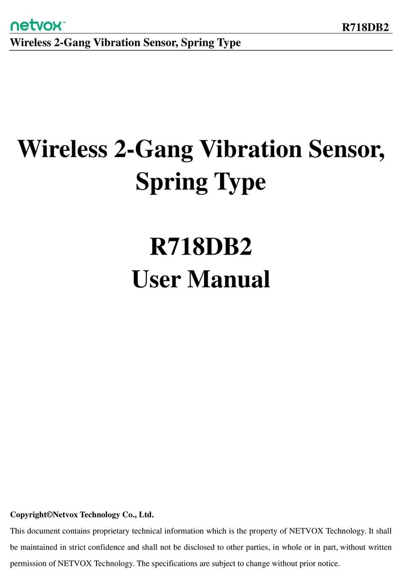 netvox R718DB2 User manual