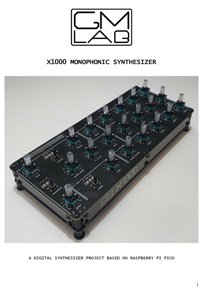 GM LAB X1000 manual