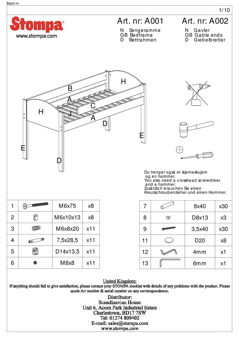 Stompa A001 Installation guide Stompa A001 Installation guide