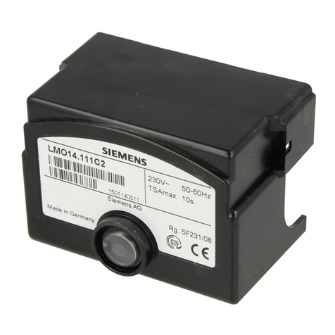 Siemens LMO14 Series User manual