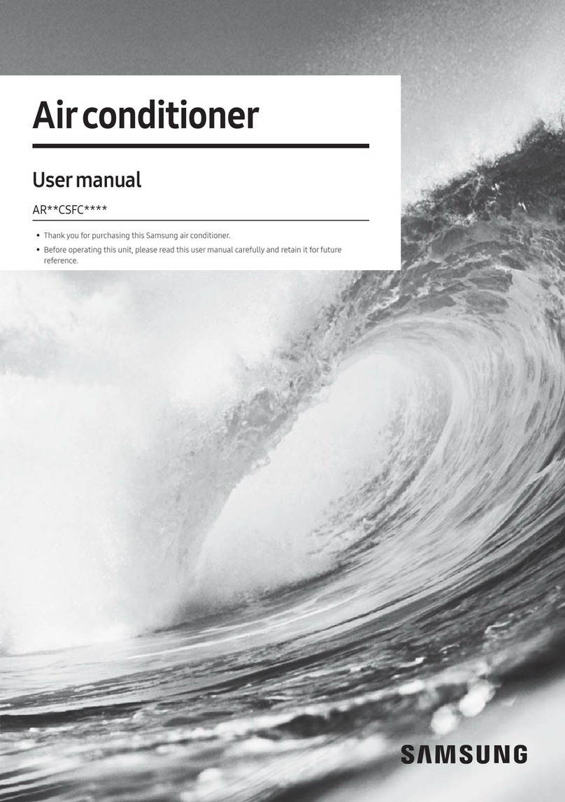 Samsung AR CSFC Series User manual Samsung AR CSFC Series User manual