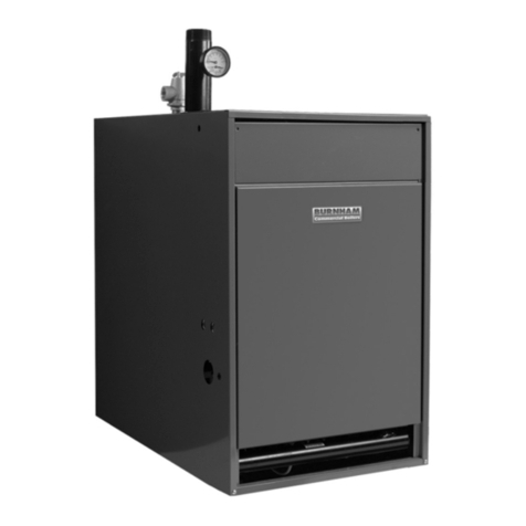 Burnham 8HE Series Installation, operating and service instructions