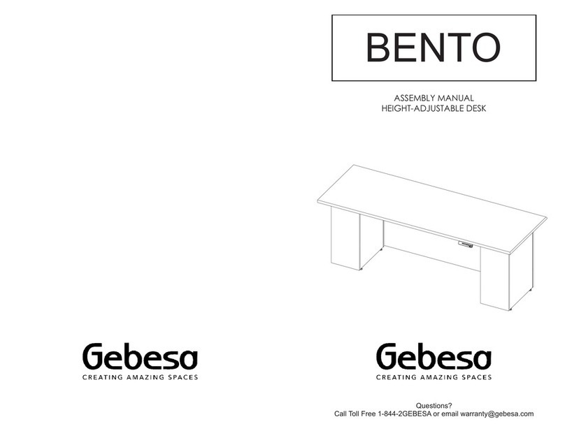 Gebesa BENTO Assembly manual