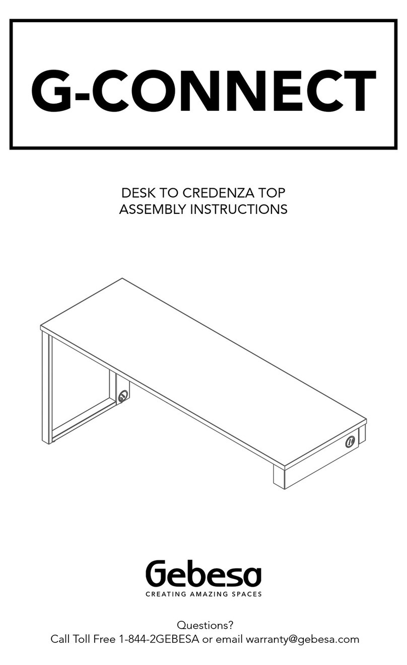 Gebesa G-CONNECT Assembly instructions