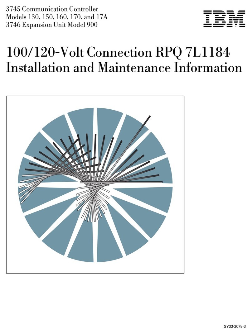 IBM RPQ 7L1184 Setup guide