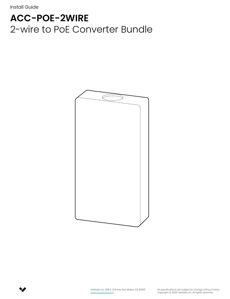 Verkada ACC-POE-2WIRE install guide