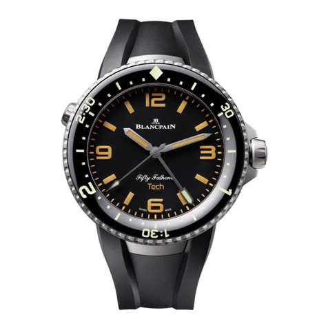 Blancpain Fifty Fathoms Tech GOMBESSA manual