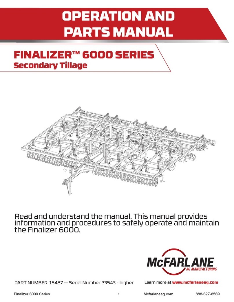 McFarlane FINALIZER 6000 Series Operation and parts manual McFarlane FINALIZER 6000 Series Operation and parts manual