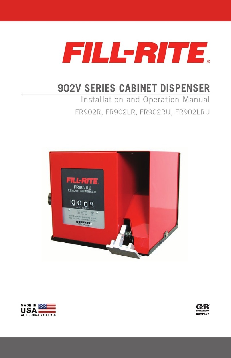 FILL-RITE 902V Series Installation and operation manual