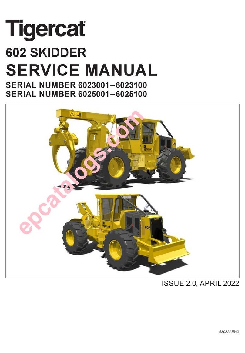Tigercat 602 SKIDDER Service manual