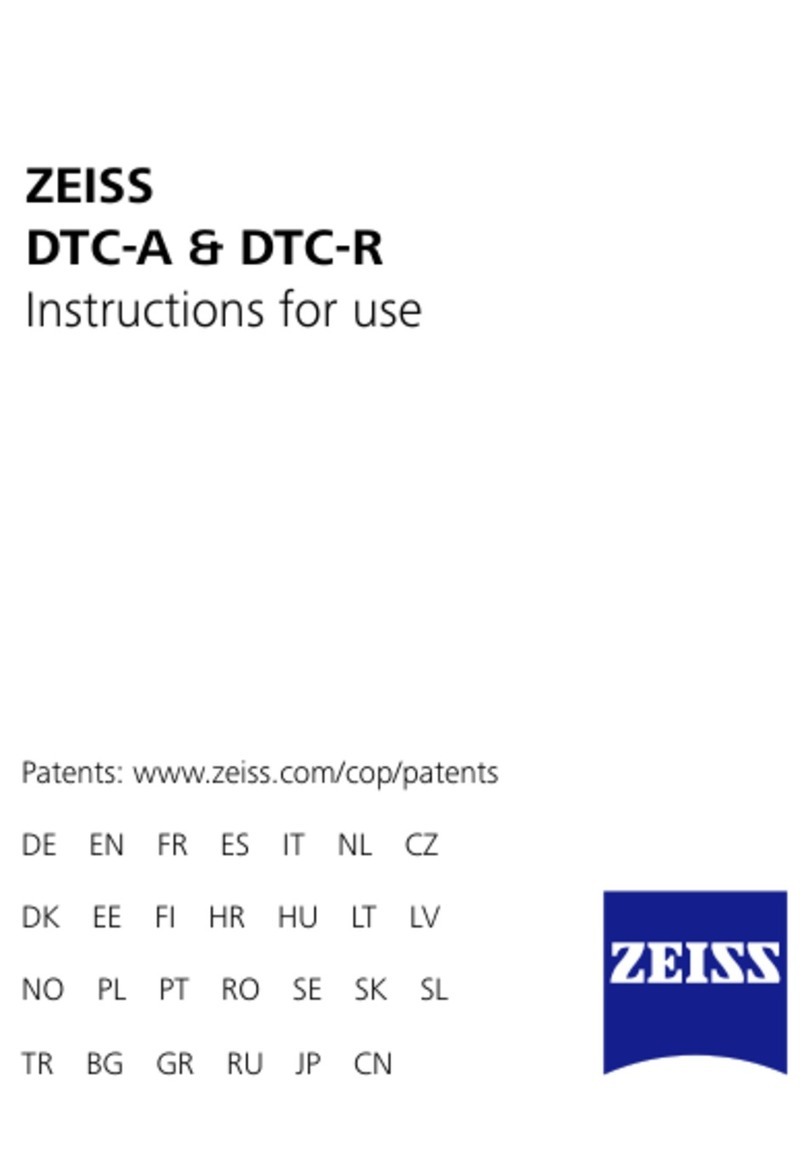 Zeiss DTC-A Instructions for use