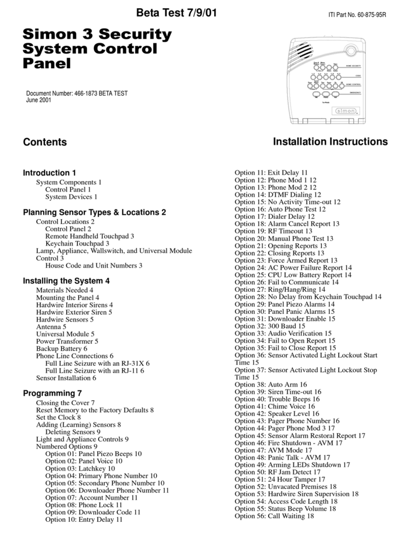 Simon Beta Test 7/9/01 User manual