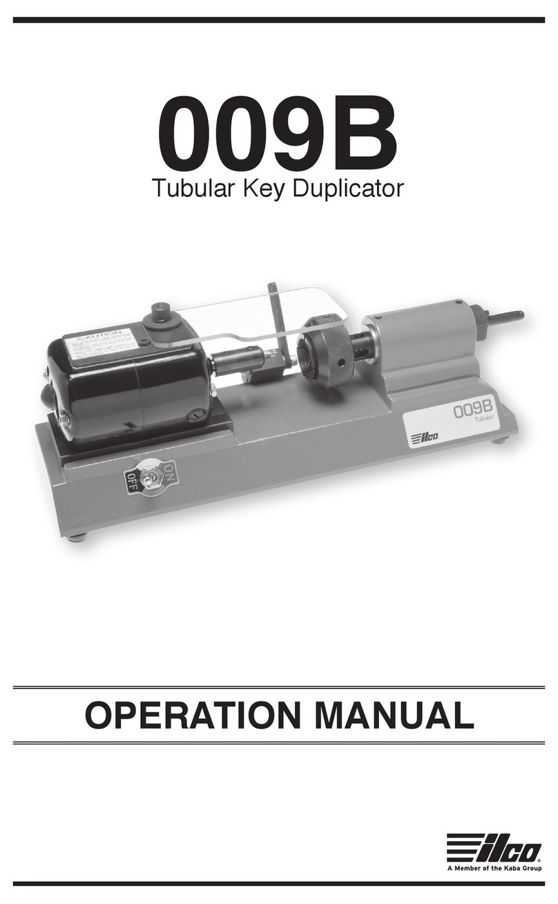ilco 009B Operation manual