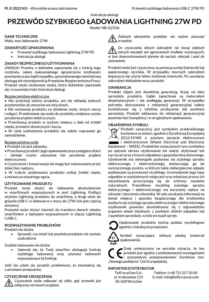 Xo NB-Q233A user manual