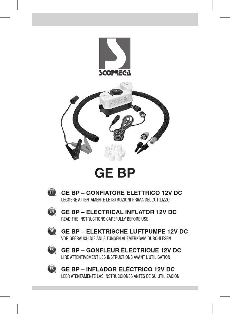 SCOPREGA GE BP instructions