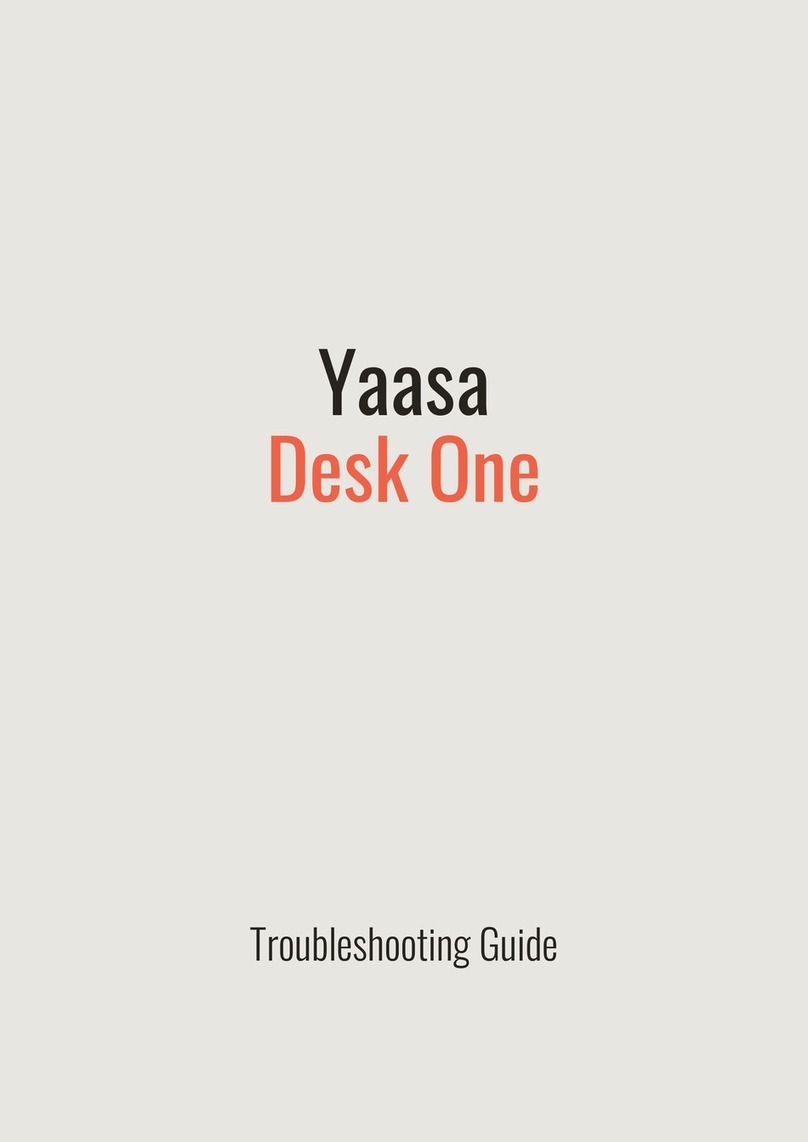 Yaasa Desk Light troubleshooting guide
