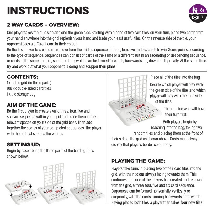 Happy Puzzle 2-Way Cards instructions