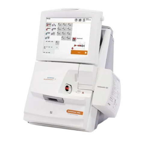 Siemens Healthineers UniPOC RAPIDPoint 500 User manual