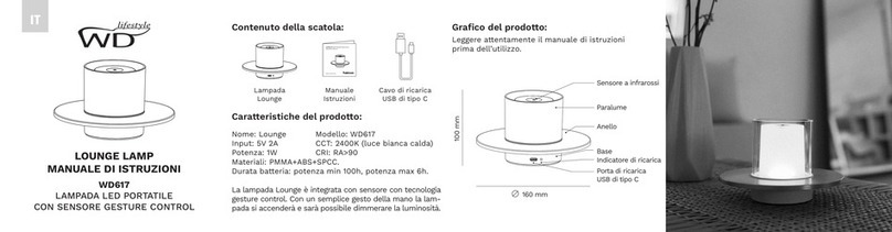 WD lifestyle WD617 instruction manual