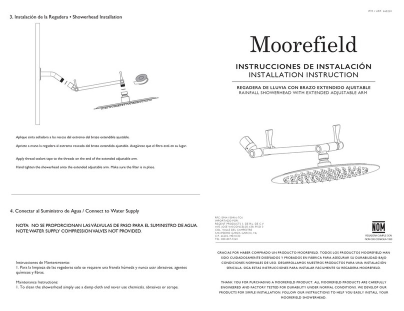 Moorefield SH883BM Installation instruction Moorefield SH883BM Installation instruction