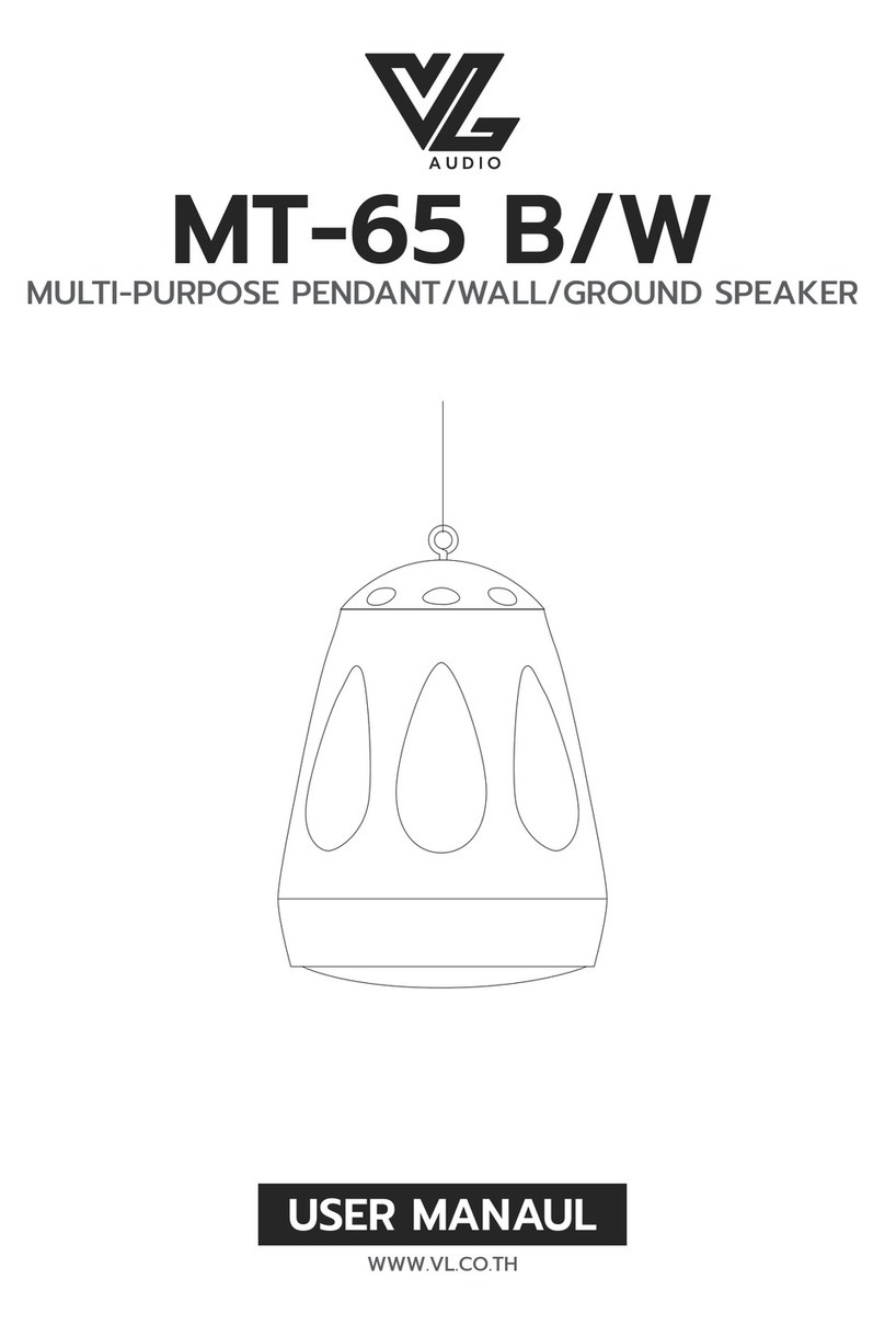 VL Audio MT-65 B user manual