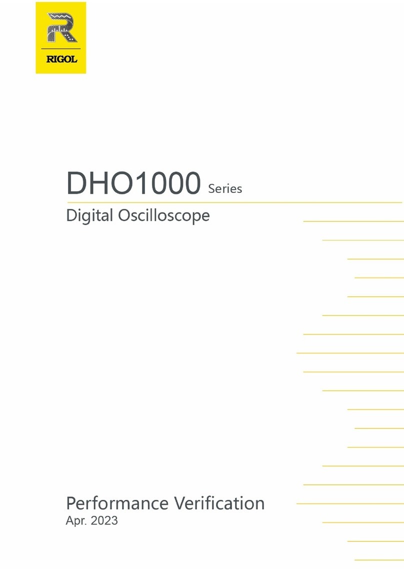 Rigol DHO1000 Series User manual