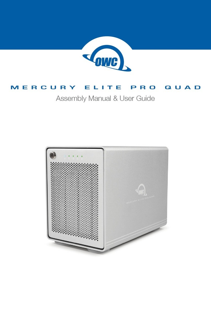OWC MERCURY ELITE PRO QUAD Guide OWC MERCURY ELITE PRO QUAD Guide