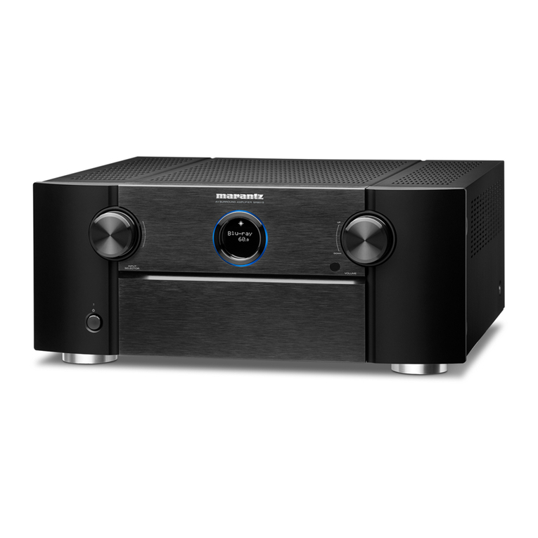 Marantz SR8015 User manual