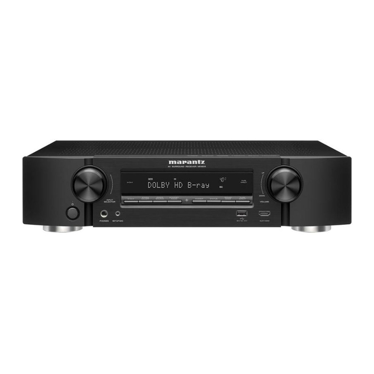 Marantz NR1605 User manual