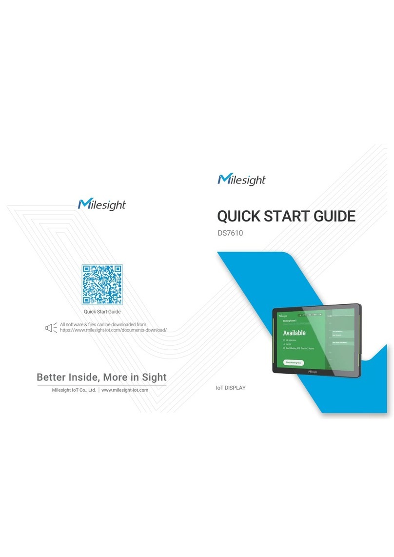Milesight DS7610 User manual