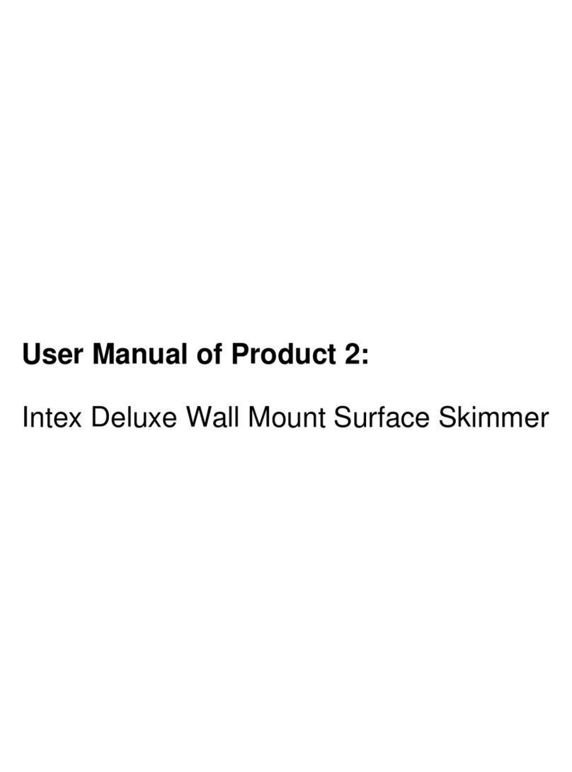 Intex Deluxe 11237 user manual