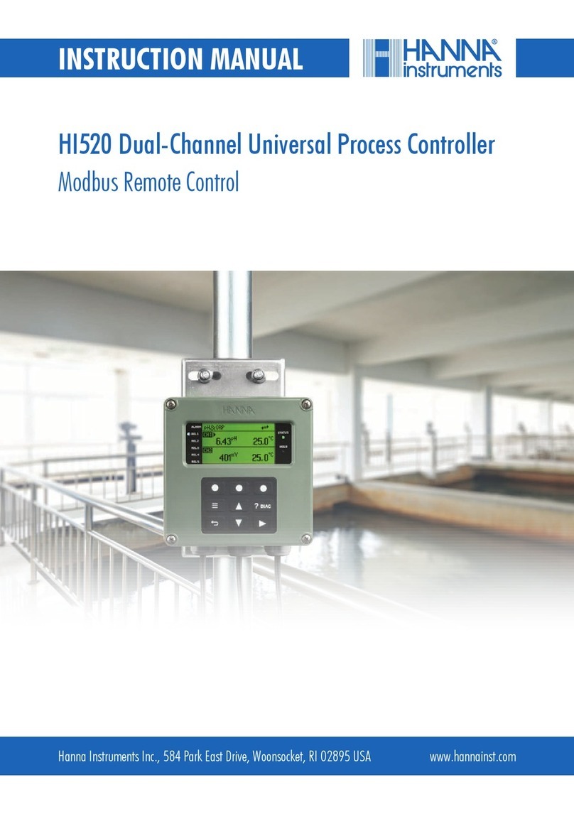 Hanna Instruments HI520 User manual