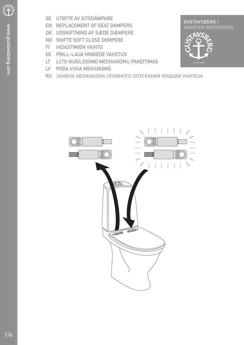 VILLEROY & BOCH GROUP GUSTAVSBERG 9M26S1 Replacement VILLEROY & BOCH GROUP GUSTAVSBERG 9M26S1 Replacement