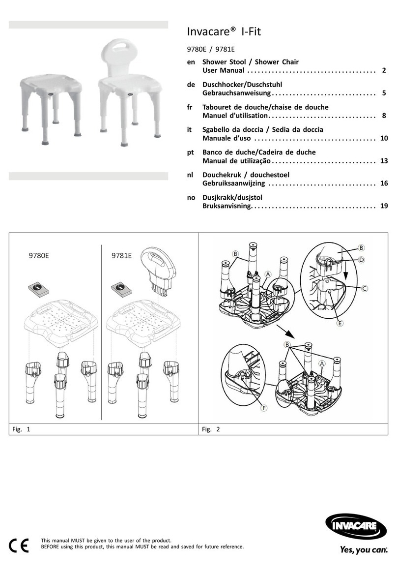 Invacare I-Fit 9780E User manual