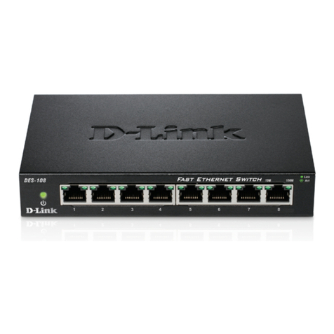 D-Link DES-108 User manual D-Link DES-108 User manual