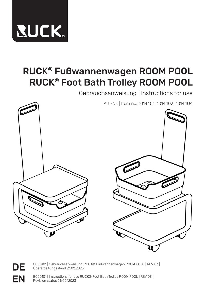 Ruck ROOM POOL Instructions for use