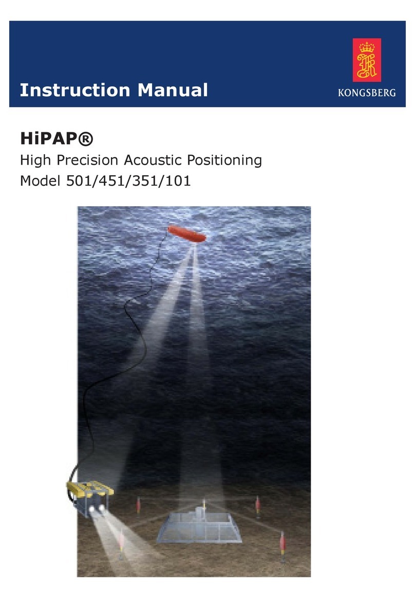 Kongsberg HiPAP 501 instruction manual Kongsberg HiPAP 501 instruction manual