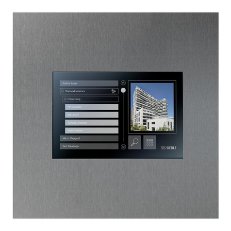 SSS Siedle ST 10-0 User manual