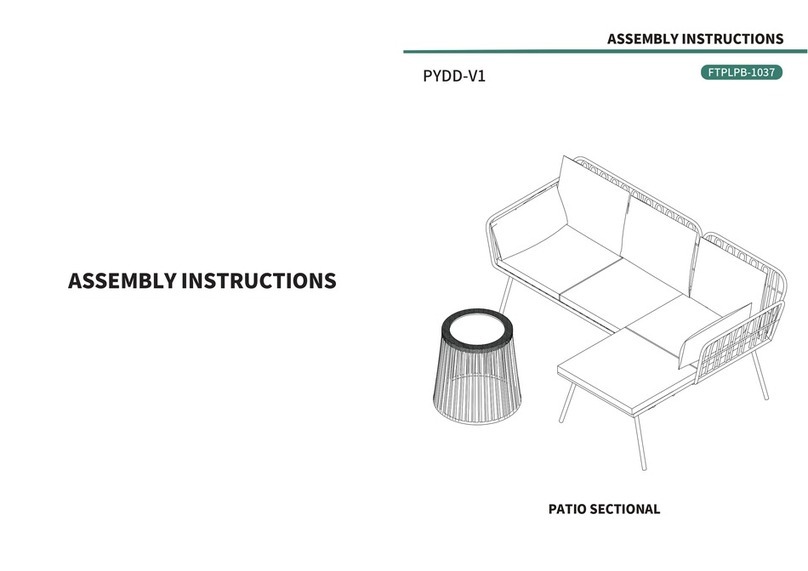 overstock FTPLPB-1037 Assembly instructions
