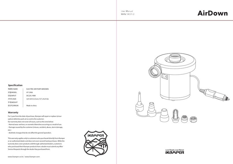 iKAMPER AirDown user manual