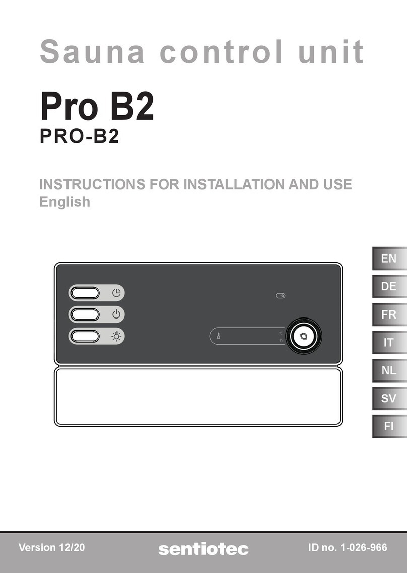 Sentiotec Pro B2 User manual Sentiotec Pro B2 User manual